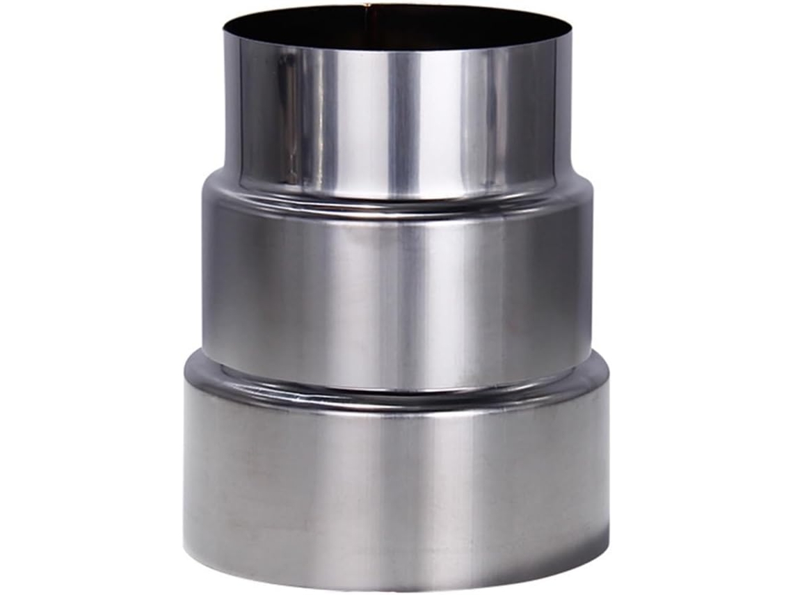 Reductor De Tubo Estufa Westux, 1 Unidad, Conector Reductor Acero Inoxidable Para Chimenea (tamaño: 9 Cm ~ ...