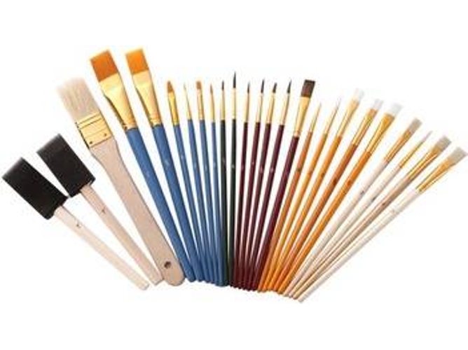 Conjunto de 25 Pinceles CHAOCHUANG Multifunción (Multicolor)