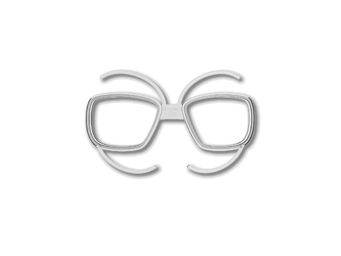 Accesoriode Máscara SALICE Goggle Optic Clip Junior Branco