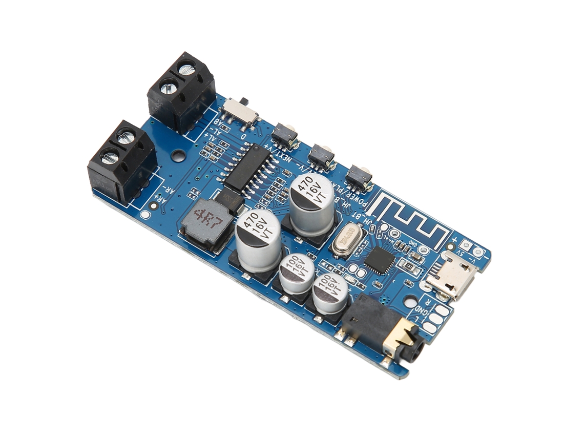 Placa De Amplificador De Potencia Bluetooth Módulo Diy Receptor Estéreo Bluetooth 5.0