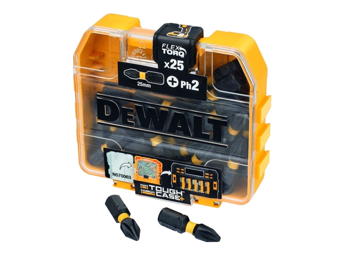DEWALT DT70555T-QZ - Juego de 25 Puntas Ph2 25mm