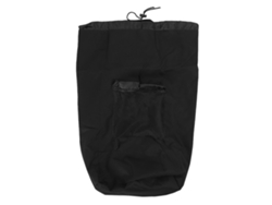 Bolsa de lavandería de tela Oxford 600d negra para mochila, impermeable, cesta de lavandería portátil para viajes