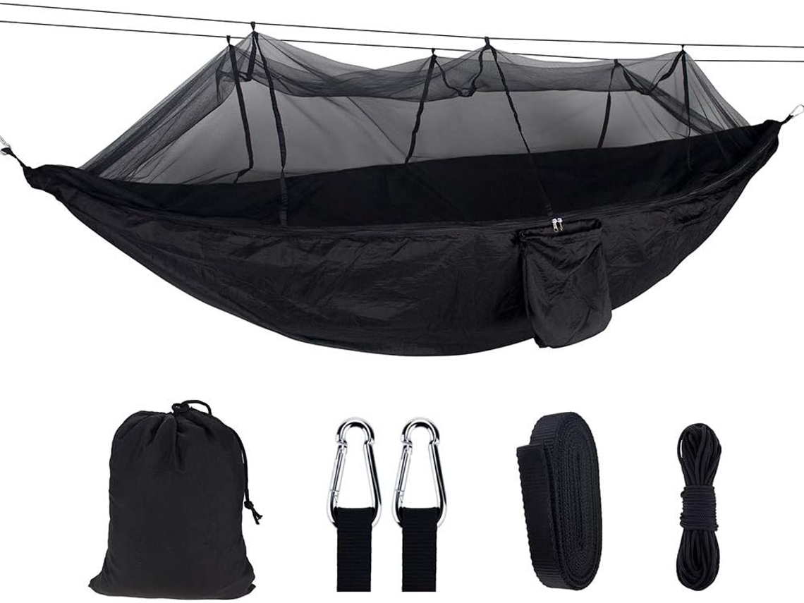 Hamaca de camping Alipis de nailon, portátil, ligera y duradera para actividades al aire libre.