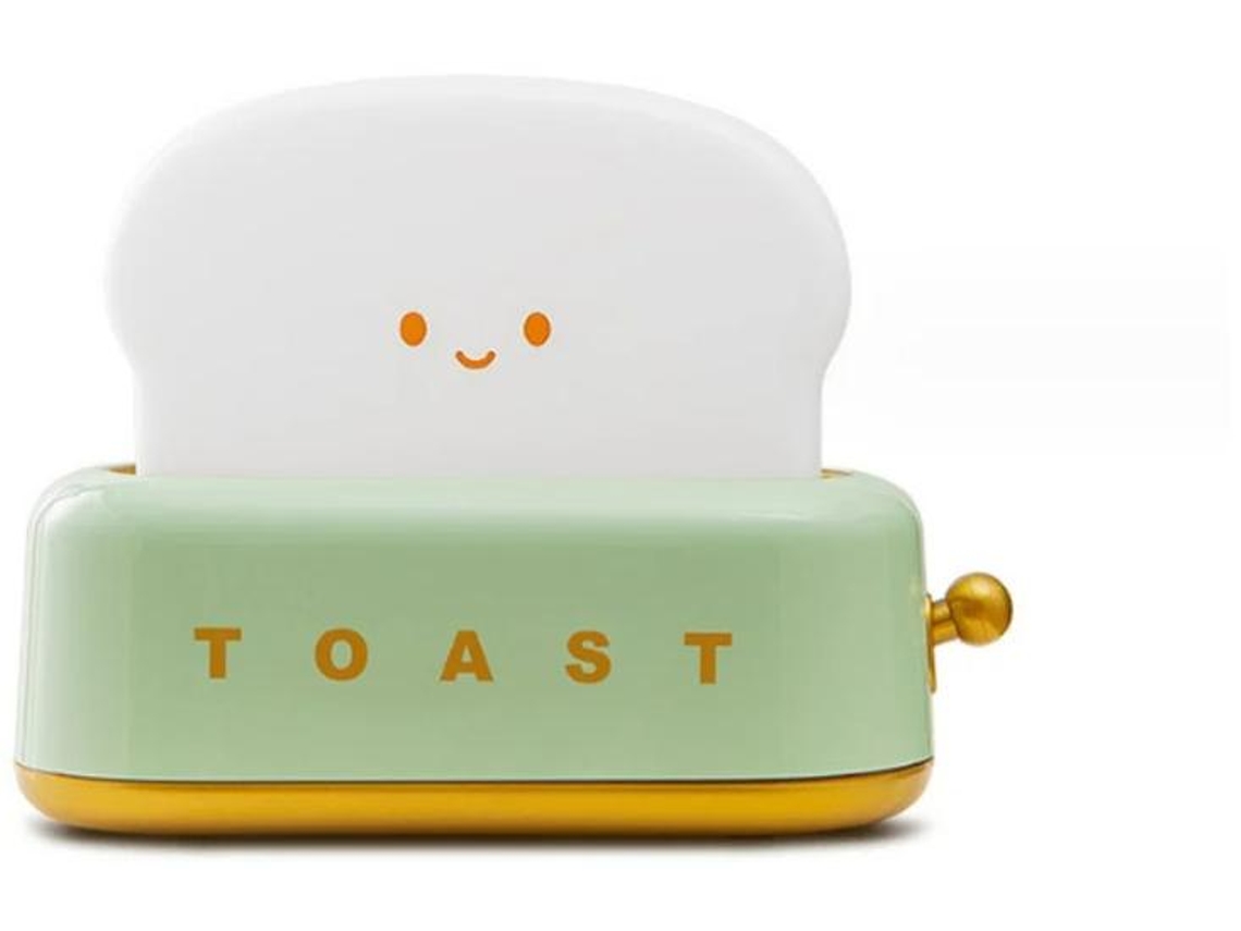 Tostadora Recargable Usb Yizhood Bd Nl 16 Con Luz Nocturna Para Niños Verde