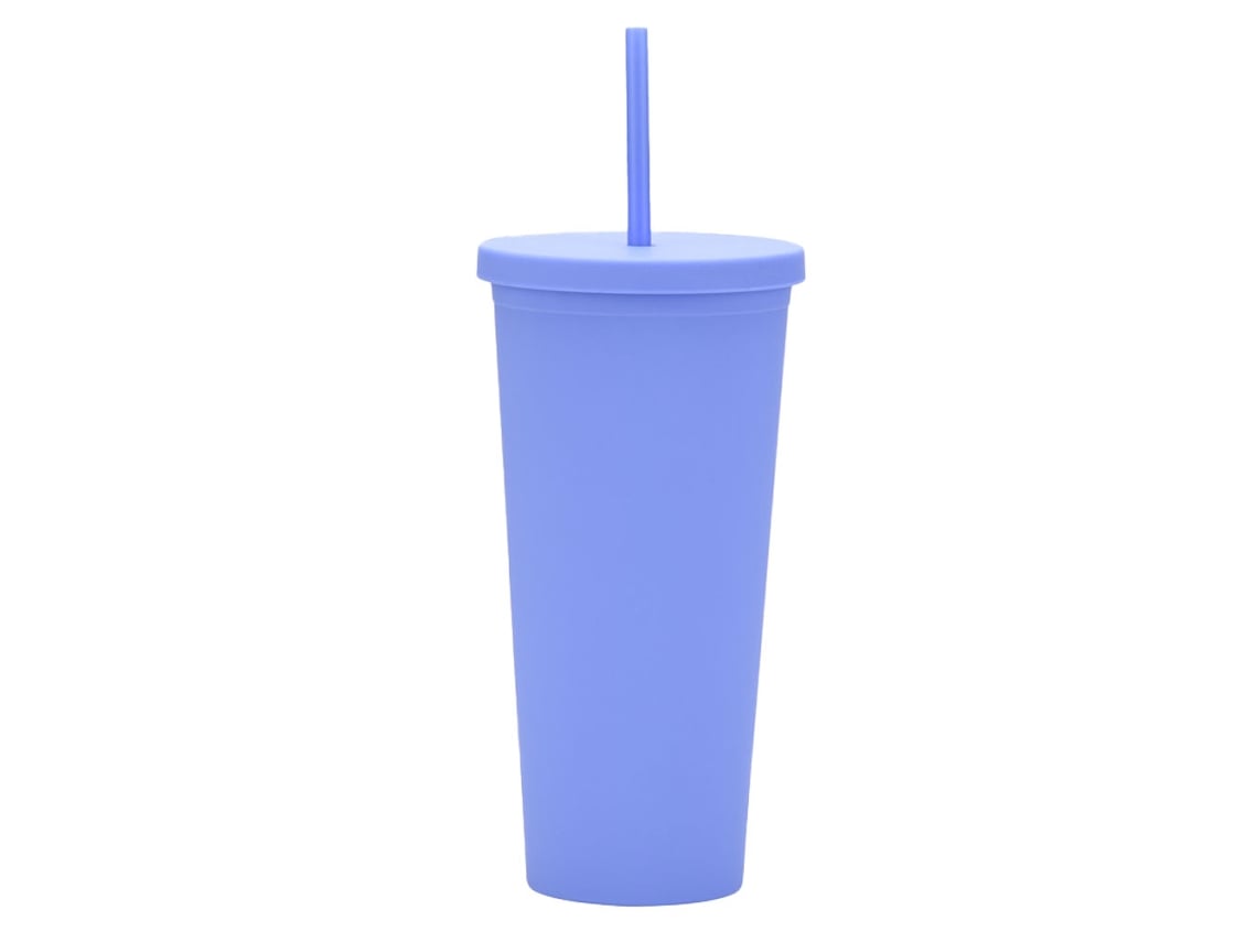 Botella térmica de acero inoxidable de 600 ml, portátil y aislada, Kofihety
