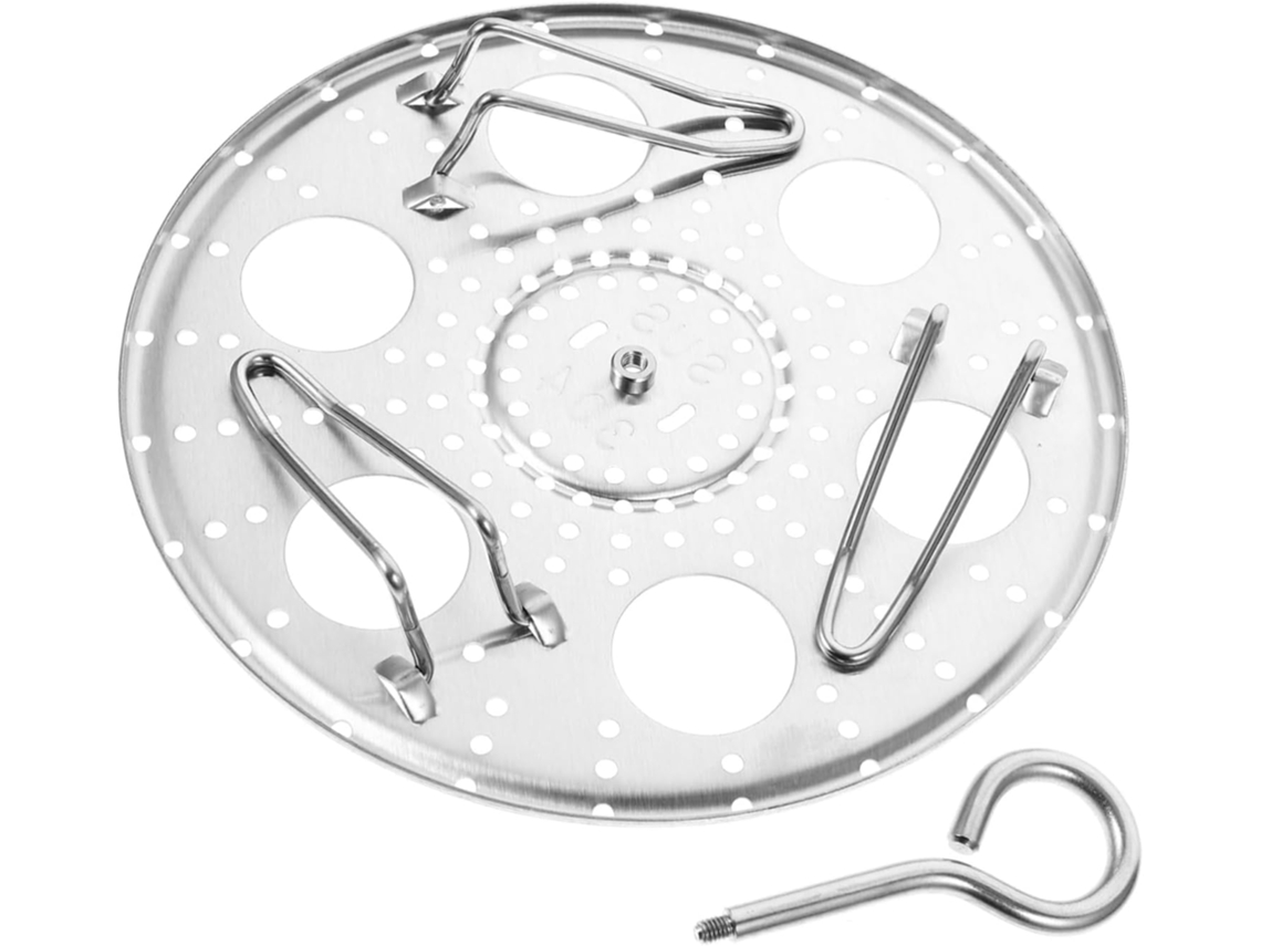 Vaporera Versátil Para Cocina Doméstica, Tamaño Pequeño, De Acero Inoxidable 304 Con Patas Altas.