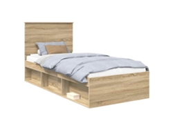 Maison Exclusive - Estructura De Cama Sonoma 90 X 190 Cm Madera De Pino Macizo