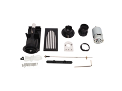 Mali conjunto de Propulsor a Jato para Barco Rc 40mm com Motor Escovado 775 Preto Acessório de Barco Rc