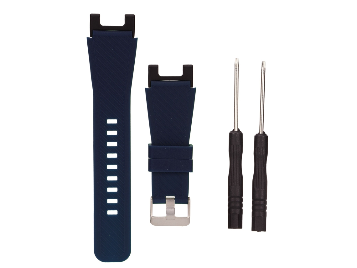 Pulseira De Silicone Macia Para Amazfit T-rex T-rex Pro Relógio Esportivo Azul Meia-noite