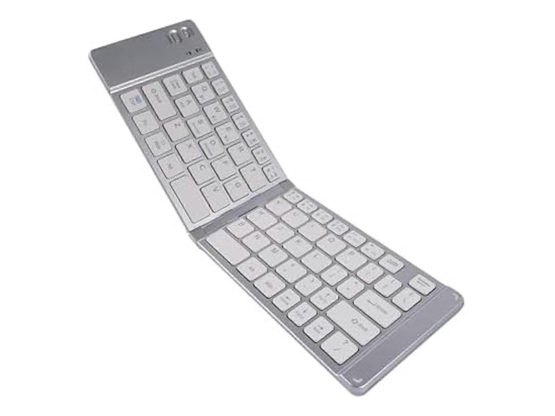 Mini Teclado Bluetooth Dobrável. Portátil, Ultrafino e Multidispositivo. TAISHENGDA
