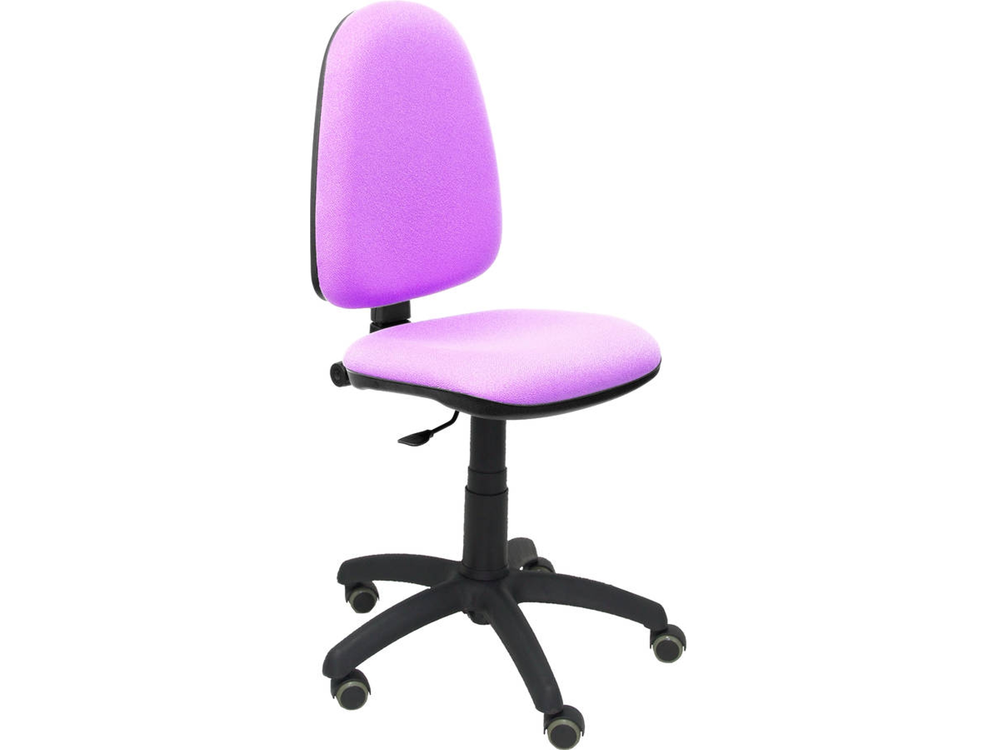 Silla de Escritorio Operativa PYC Ayna Morado RP con ruedas antiarañazos (Sin Brazos - Tejido)