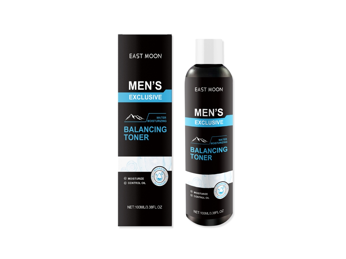Tónico matificante para hombres, hidratante con aminoácidos de trigo y aloe vera, 100 ml.