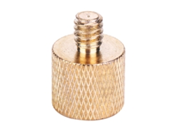 NEVEANCE Adaptador de Rosca de Trípode de Latón 3/8'' Hembra a 1/4'' Macho para Cámara