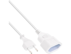 Cable de alimentación blanco de 16684 W, 1,5 m, Cee7/16 en línea