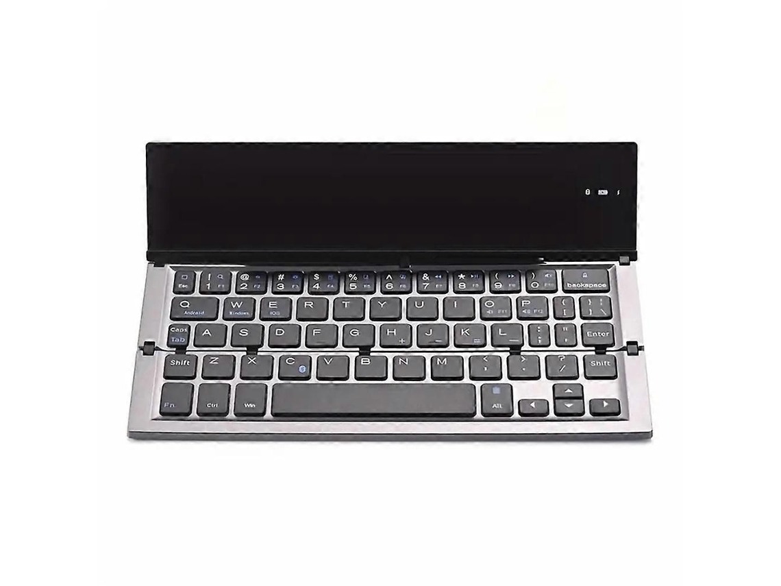 Teclado Dobrável Bluetooth Recarregável Sem Fio para Celular, Tablet, Etc. TAISHENGDA