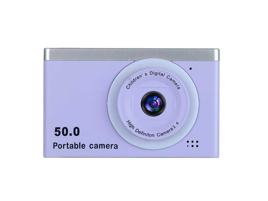 Câmera Portátil Do Ccd Da Câmera Digital M12 Ultra Hd Com Luz De Suficiência Roxa