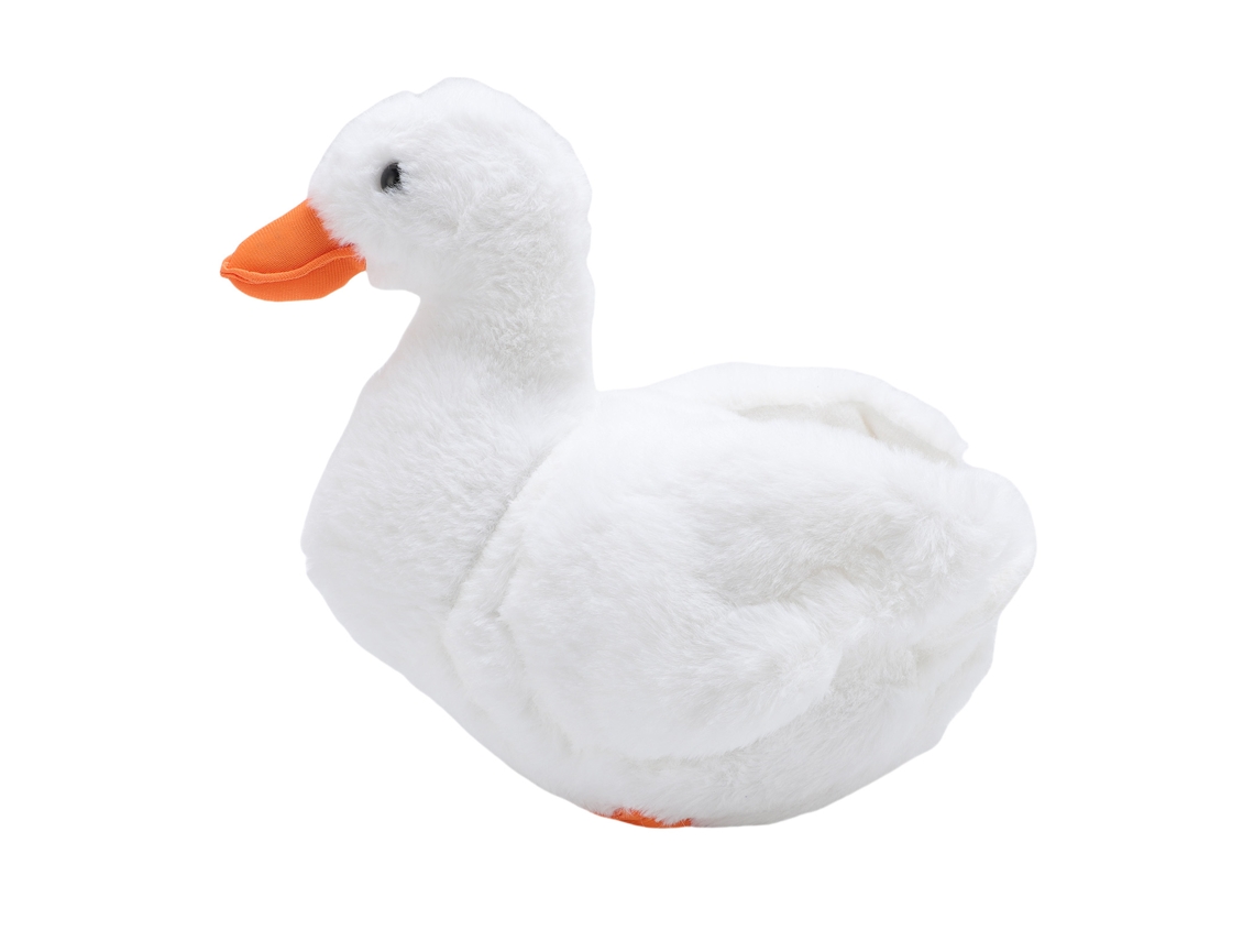 Peluche De Pato Suave, Cómodo Y Adorable - Multifuncional - Blanco