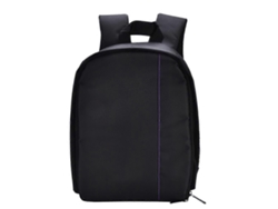 Mochila para cámara DSLR acolchada, resistente al agua, al desgaste y a los golpes de Saisiyiky (roja)