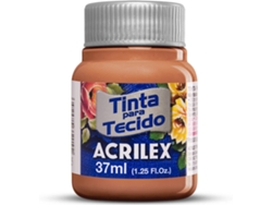 Tinta de Tela Mate Acrilex Marrón Claro (04140/815 37ml)