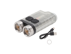 2026-linterna Mini Llavero Recargable Usb V3 Impermeable Portátil Magnética Para Camping Senderismo Mantenimiento Luz Blanca
