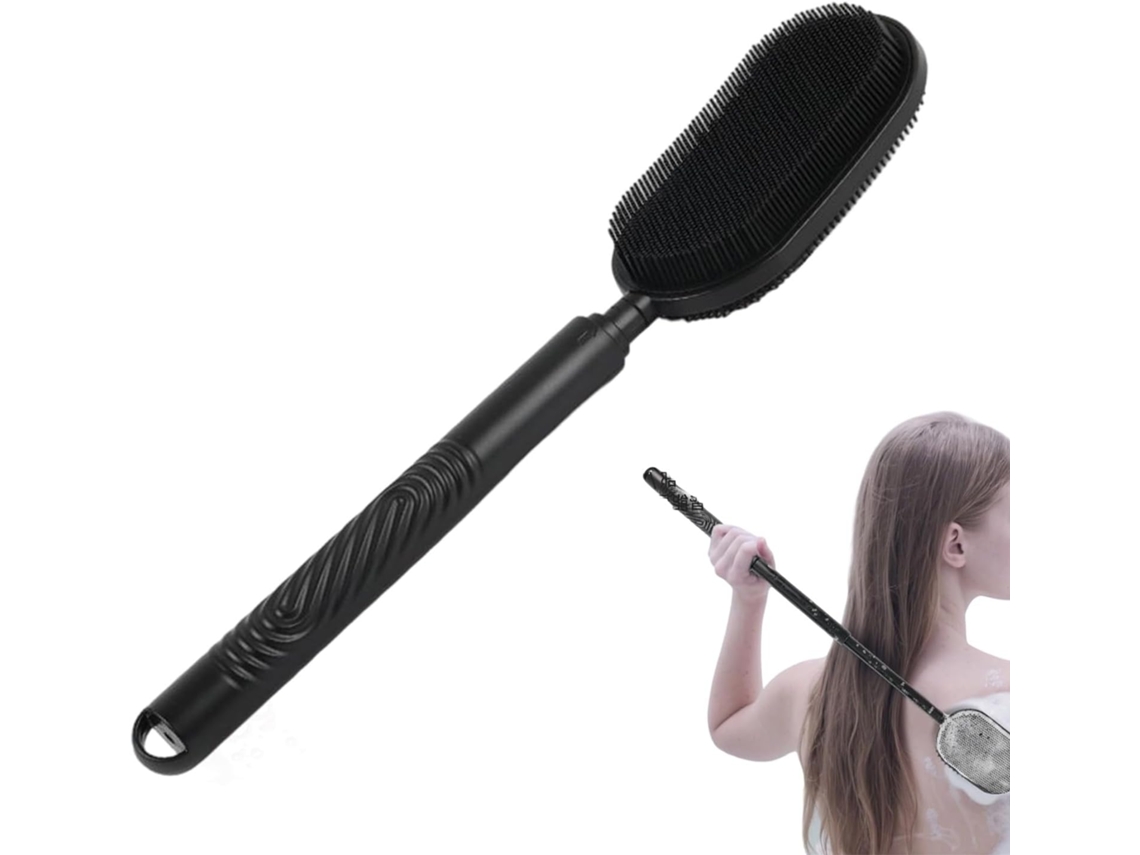 Brosse Para Le Dos, Manche Long Rétractable En Silicone