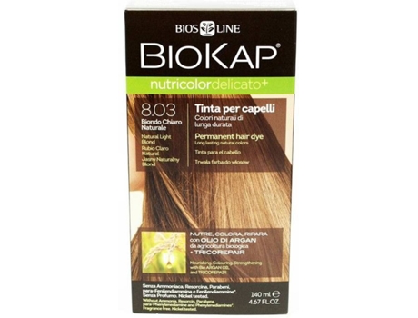 Tinte de Cabello BIOKAP Rubio (140 ml)