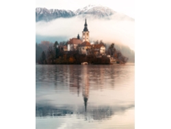 Rompecabezas Ravensburger "La Isla de los Deseos", Bled, Eslovenia, 1500 piezas