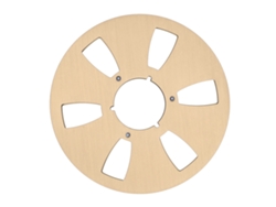 Rollo De Cinta De Aleación De Aluminio Vacío De 1/4 De Pulgada Y 10,5 Pulgadas Con 6 Agujeros, Universal Para Basf Nab