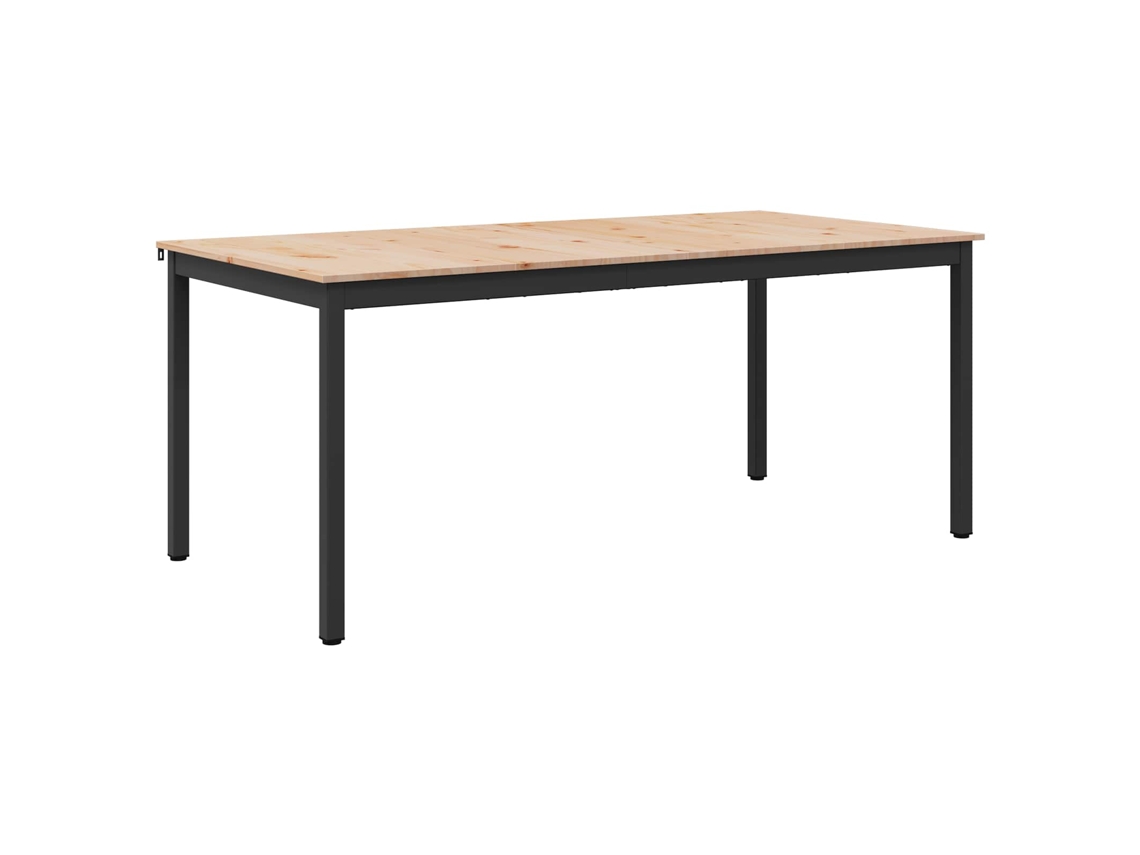 Mesa de comedor natural 180 x 90 x 75 cm MAISON EXCLUSIVE