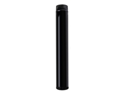 WOLFPACK LINEA PROFESIONAL tubo de estufa acero vitrificado negro ø 120 mm. ideal estufas de leña, chimenea, alta resistencia, color negro