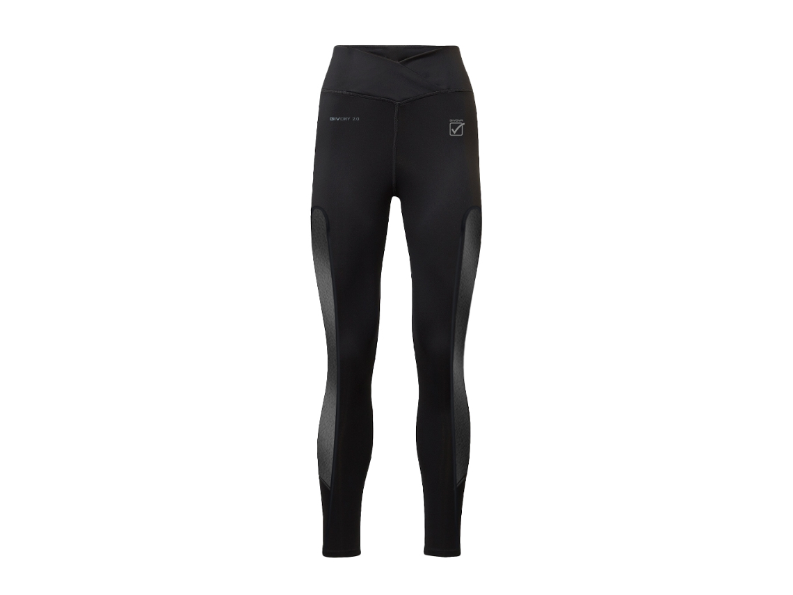 Leggings ecológicos para mujer Givova, talla L, para mayor comodidad y estilo