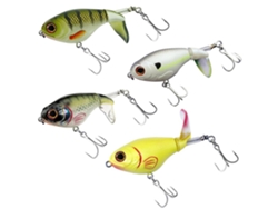 Señuelo Con Cola Rotatoria Flotante, Cebo Artificial Yuexinghui De 4 Piezas 75mm/17g Para Pesca