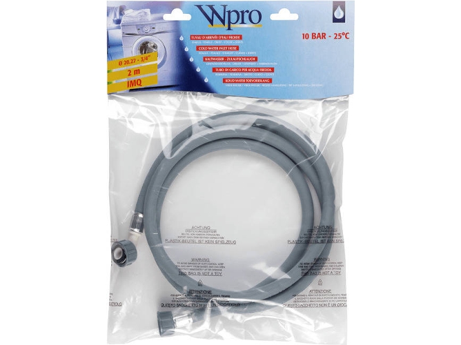 Tubo de Entrada de Agua de Lavadora WPRO TAF209