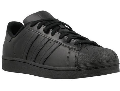 Zapatillas ADIDAS Superstar Foundation Hombre (36.6 - Negro)