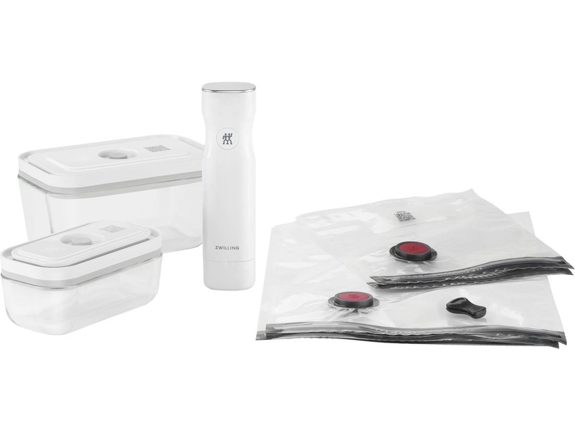 Conjunto 7 Piezas para Sellar al Vacío ZWILLING Tamaño: S/M - Cristal
