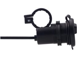 USB impermeable con interruptor, soporte para manillar y espejo retrovisor, puerto único para teléfono móvil y GPS, accesorio Gokoco