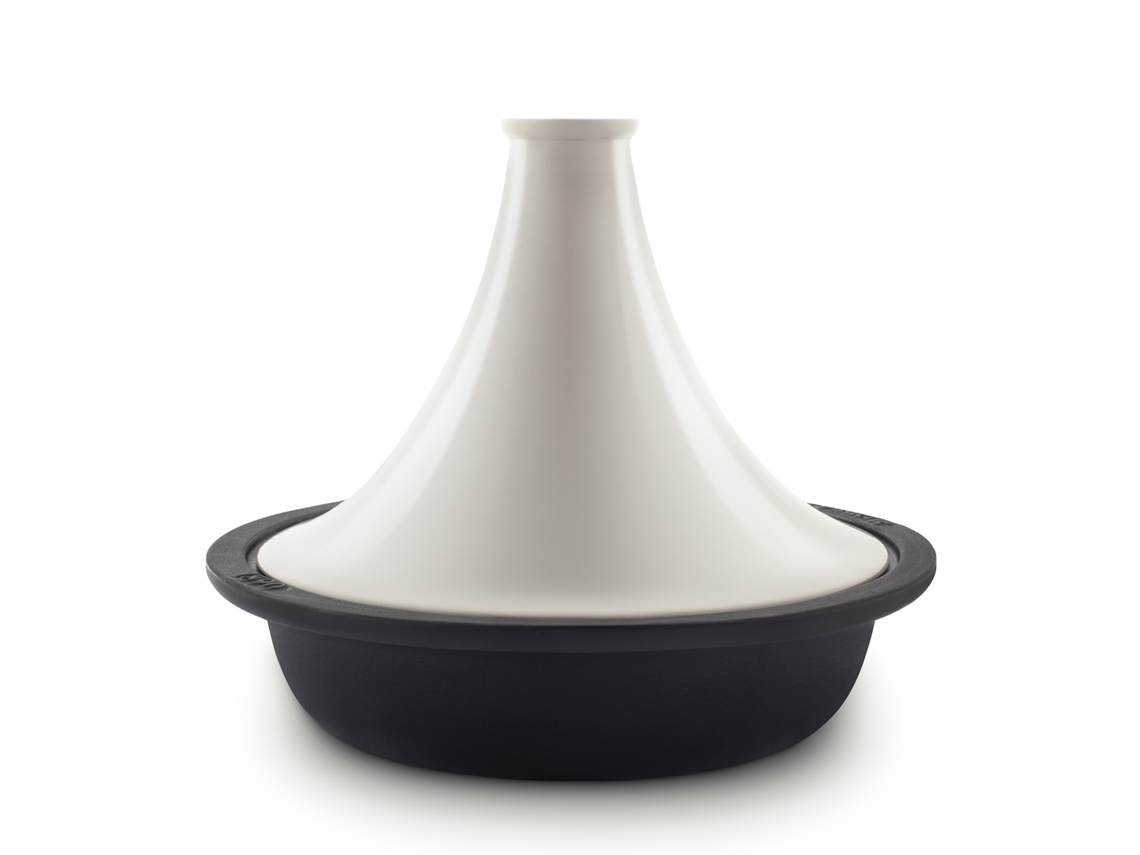 La Fonderie 1890 Tajine de Hierro Fundido esmaltado ASILAH (2.5 L- Beige)