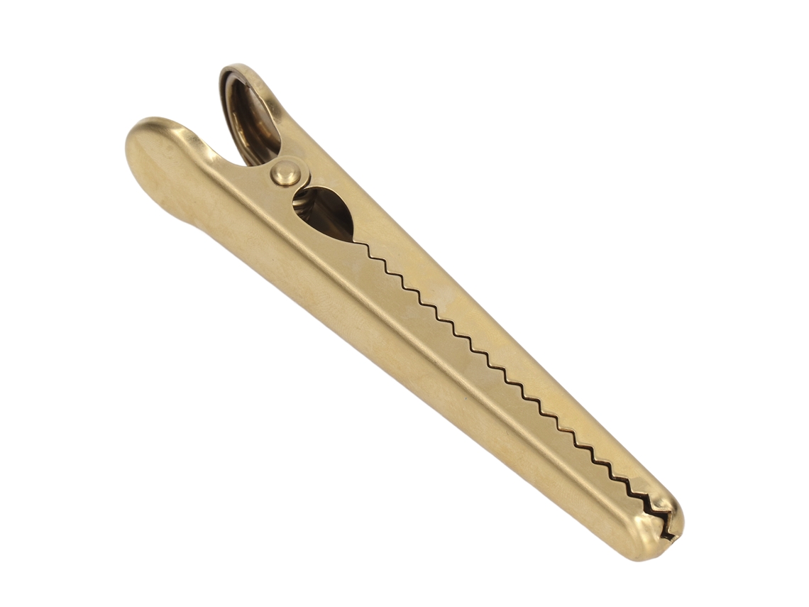 Clip De Sellado De Acero Inoxidable De 11,6 Cm Con Mango Cómodo Y Diseño Robusto - Utensilio De Cocina