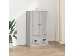 Lovely Home Armario Alto Derivados de Madera 60X35,5X103,5 Cm Sonoma Gris