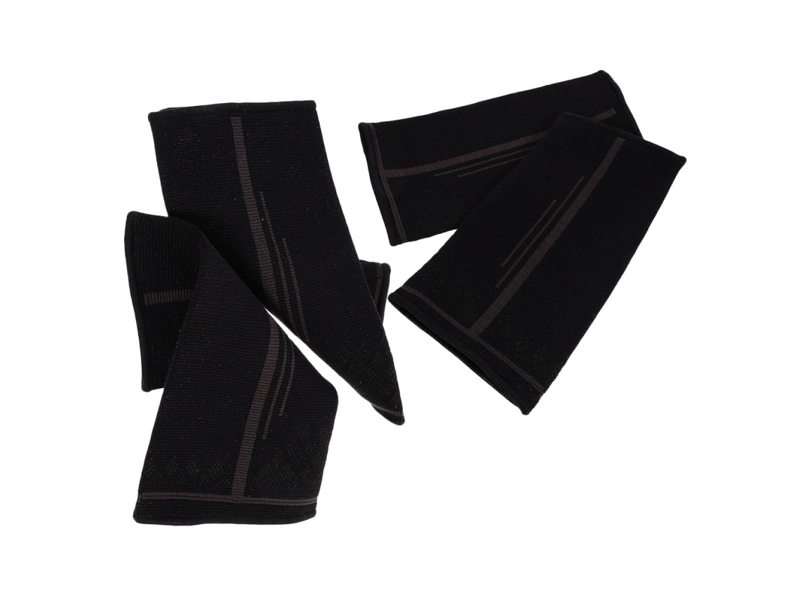 2 Pares De Mangas De Compresión Para Voleibol, Estilo Deportivo, Costuras Elásticas De Poliéster, Protección Uv.