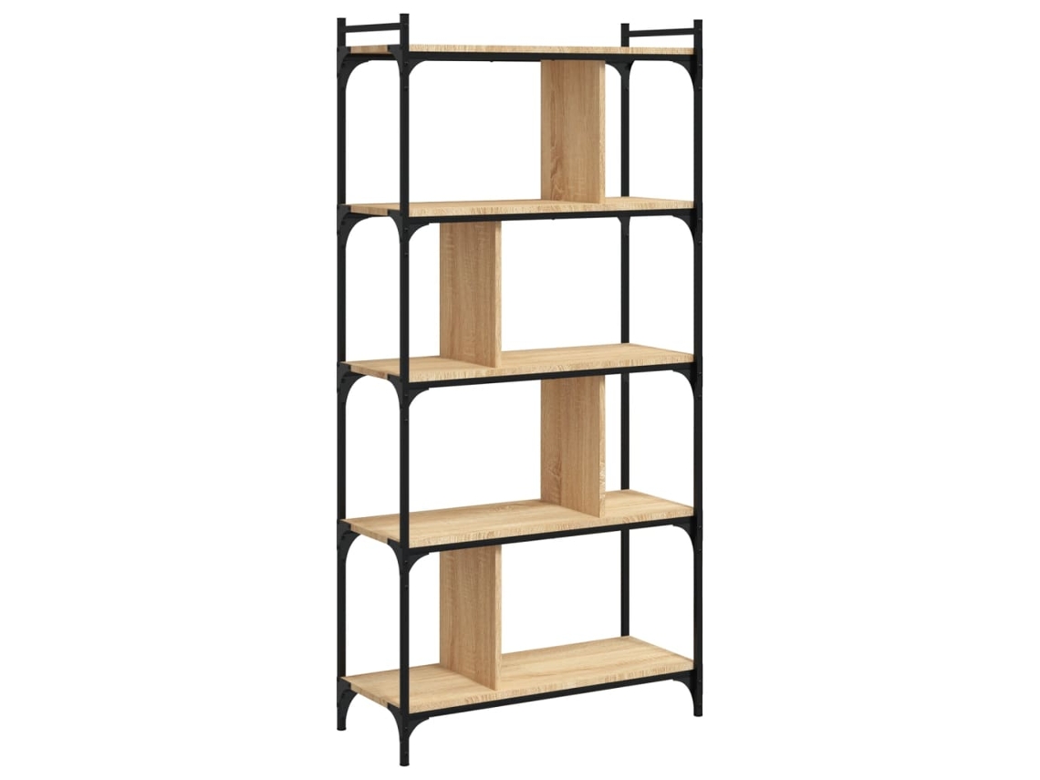 Estantería VIDAXL Marrón Madera contrachapada (76x32x158 cm)