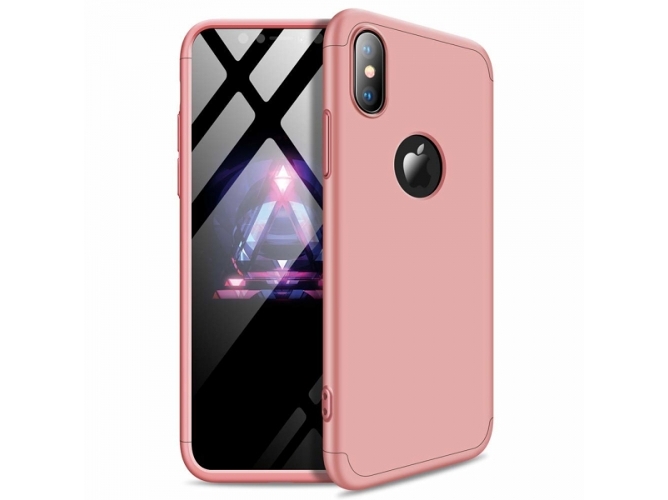 Funda iPhone XS Max FORCELL 360º Rosa