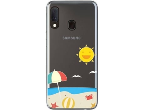 Carcasa Samsung Galaxy A20e 5.8" TUMUNDOSMARTPHONE Playa Multicolor
