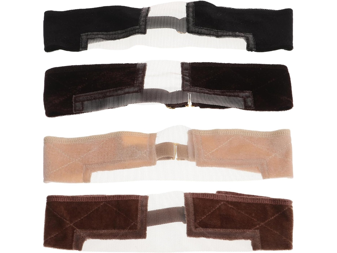 Diademax Élastiques Design En Maille Ventilée Lot De 4 Velours Antideslizantes Y Ajustement Sécurisé