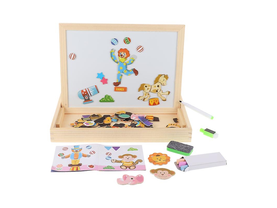 1 Juego De Juguete Rompecabezas Magnético Para Niños