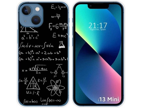 Carcasa iPhone 13 Mini (5.4) TUMUNDOSMARTPHONE Formulas Dibujos Multicolor