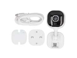 Cámara De Seguridad Wifi Para Interiores Hd 1080p Con Visión Nocturna, Detección De Movimiento Y Comunicación Bidireccional.