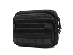Bolsa Tática Molle Com Design Laser Cut, Organizador Médico Emt Para Edc, Ifak E Ferramentas Preto