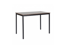 Mesa De Jantar Relaxdays, Para 4 Pessoas, 76 X 110 X 60 Cm, Sala De Estar E Cozinha, Mesa, Até 80 Kg, Castanho/preto.