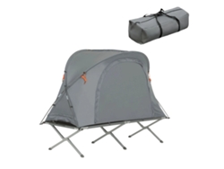 Juego de camping, diseño compacto, máxima comodidad, gris OEM